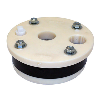 WSP Series Plastic Well Seal - Single Drop Pipe, Solid Top Plate