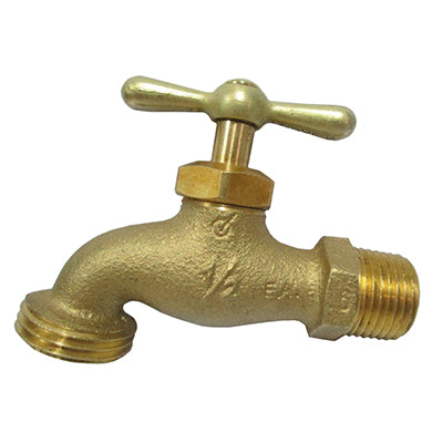 No Lead Brass, Stainless Steel & PVC Boiler Drains with Hose Bibbs