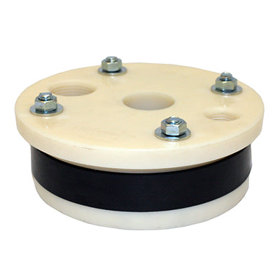 WSP Series Plastic Well Seal - Single Drop Pipe, Solid Top Plate