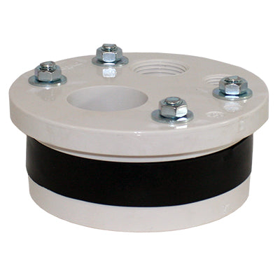 WSP Series Plastic Well Seal - Single Drop Pipe, Solid Top Plate