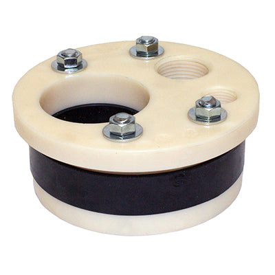 WSP Series Plastic Well Seal - Single Drop Pipe, Solid Top Plate