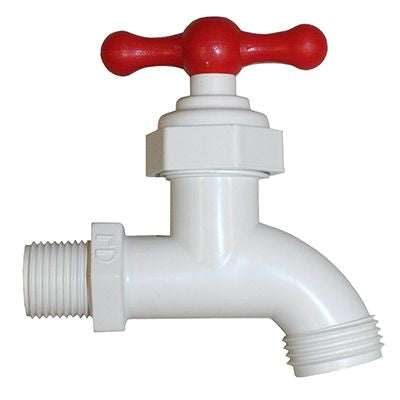 PVC Boiler Drain with Hose Bibb