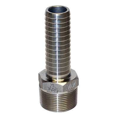 Stainless Steel Extra Long Male Adapters