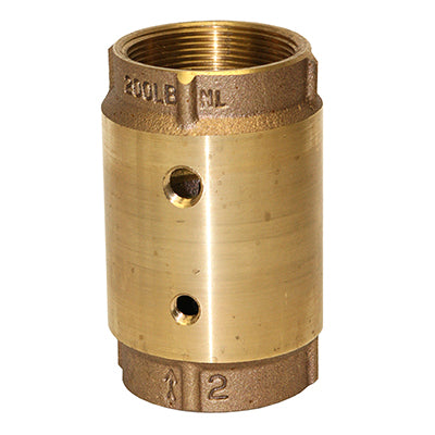 No Lead Bronze Double Tap Check Valves