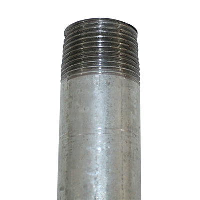 Standard Schedule 40 Galvanized Pipe - Threaded Lengths