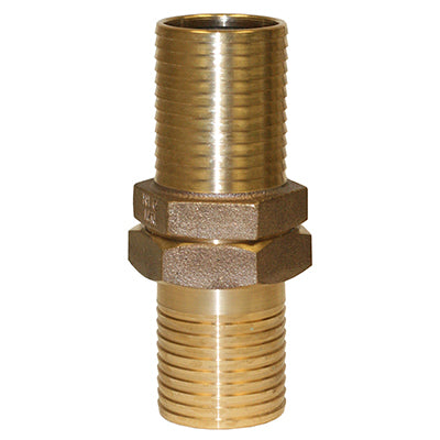 No Lead Bronze Extra Long Insert Coupling with O-Ring Union