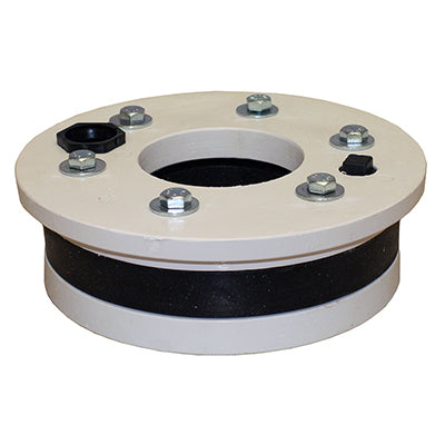 WSP Series Plastic Well Seal - Single Drop Pipe, Solid Top Plate