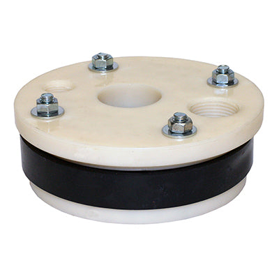 WSP Series Plastic Well Seal - Single Drop Pipe, Solid Top Plate