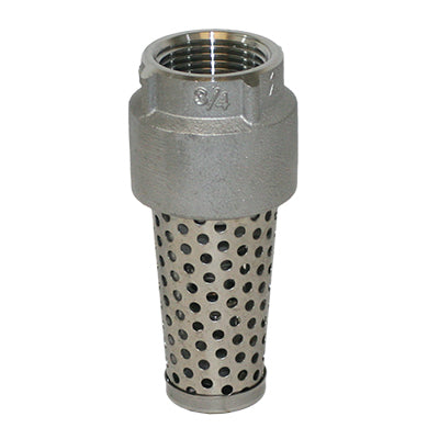 Stainless Steel Foot Valves - 1100E Series