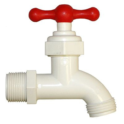 PVC Boiler Drain with Hose Bibb