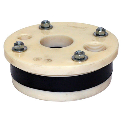 WSP Series Plastic Well Seal - Single Drop Pipe, Solid Top Plate