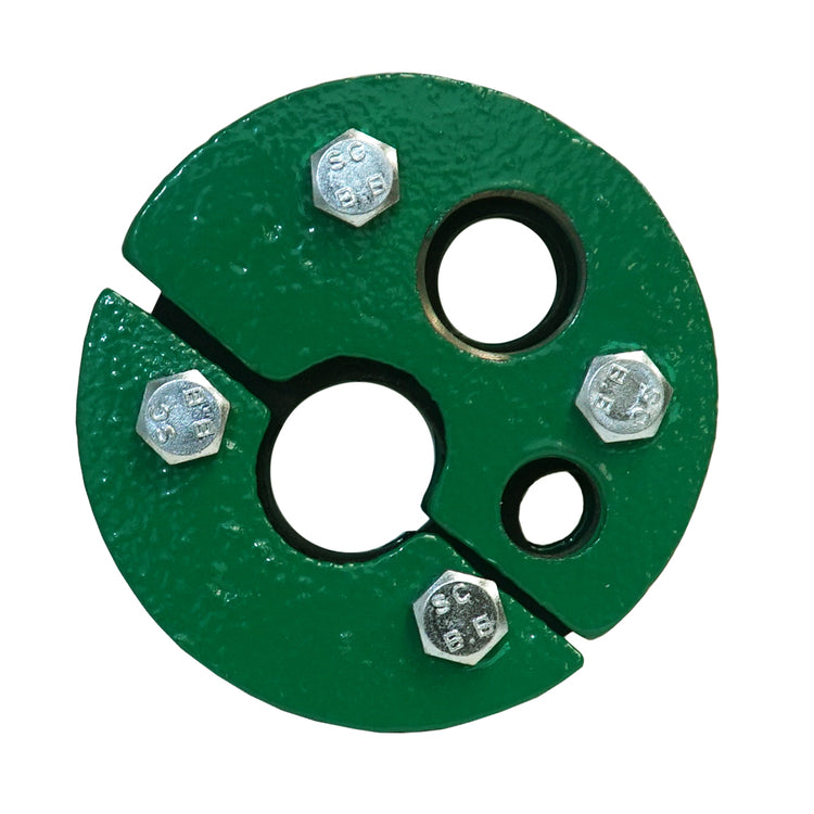 WS Series Cast Iron Well Seal – Single Drop Pipe with Split Top Plate, Cable Tapping & Vent | WS Split