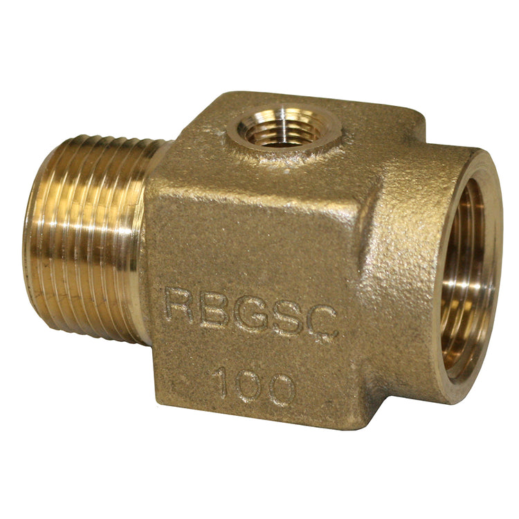 Red Brass Ground Source Coupling