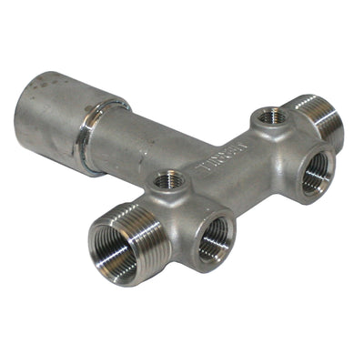 Stainless Steel FIP Tank Tee