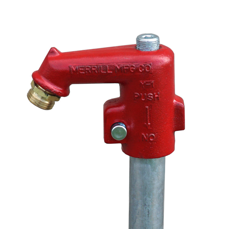 Y-1 Series Self-Closing No-Lead Frost-Proof Yard Hydrant – Lockable with Stainless Steel Spring