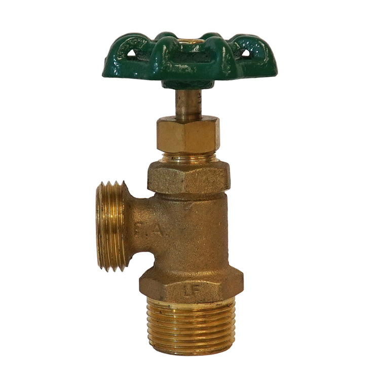 No-Lead Brass Boiler Drain Valves