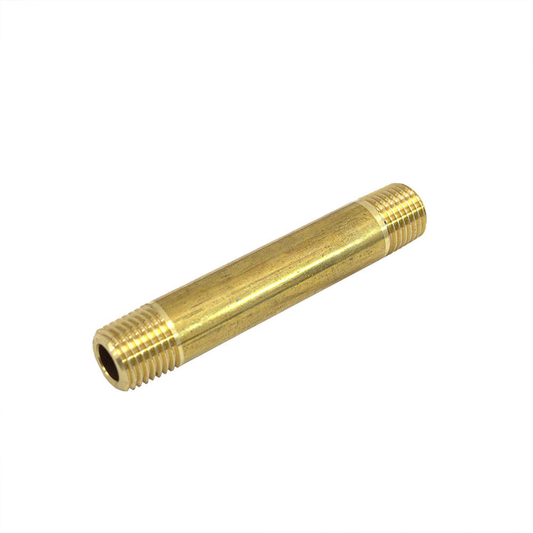 No-Lead Brass Pipe Nipple – Durable Lead-Free Fitting for Plumbing Applications