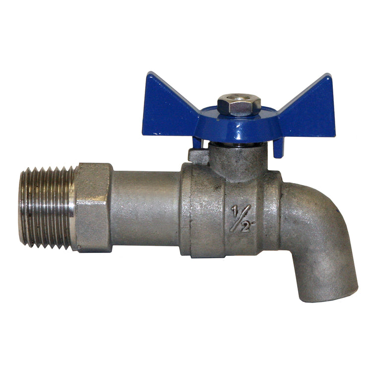 Stainless Steel Sampling Valve – No Outlet Thread, Lead-Free