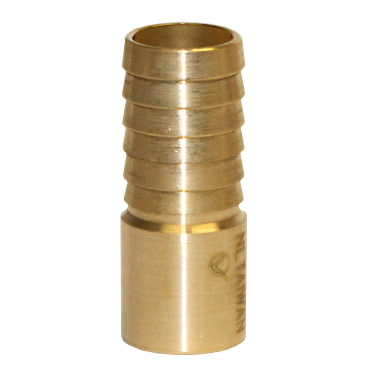 Yellow Brass No-Lead Solder Adapter  x insert pipe – Fitting | IBSANL