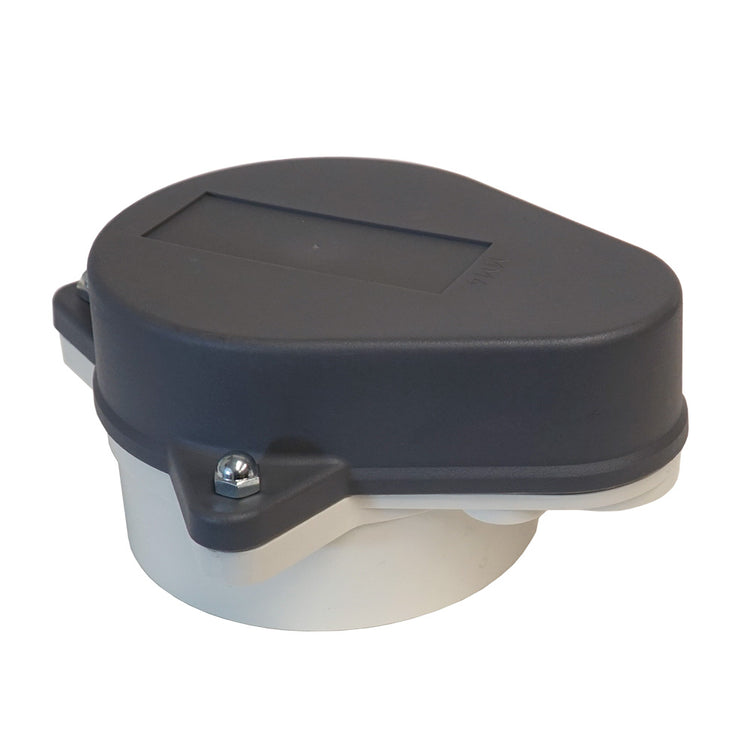 WCOPP Series Sanitary Watertight Cap with 3 Bolt Holes – UV Resistant Molded Plastic | WCOPP