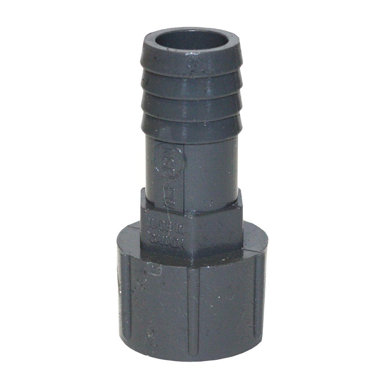 PVC Female Adapter – Durable Plastic FIP Pipe Connector To Insert with Barbs | PVCFA