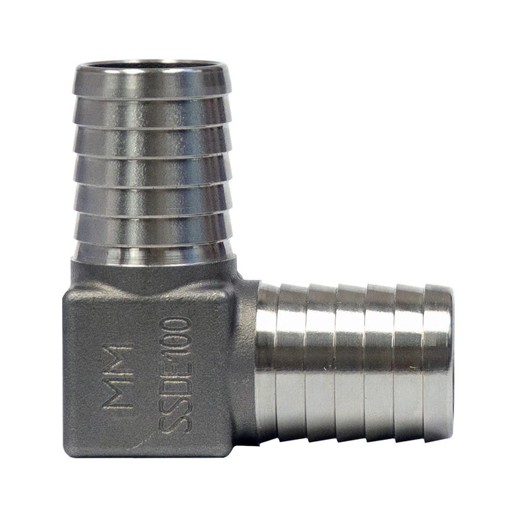 Insert Stainless Steel Elbow – Corrosion-Resistant 90° Fitting for Flexible Poly Pipe | SSDE