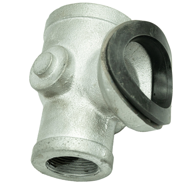 5" SPK Sealing Elbow 2" Drop & Discharge