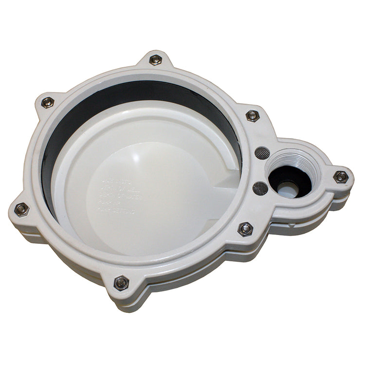 Sanitary Well Cap – ABS Series, High-Impact Resin, 6" IPS, Vermin-Proof