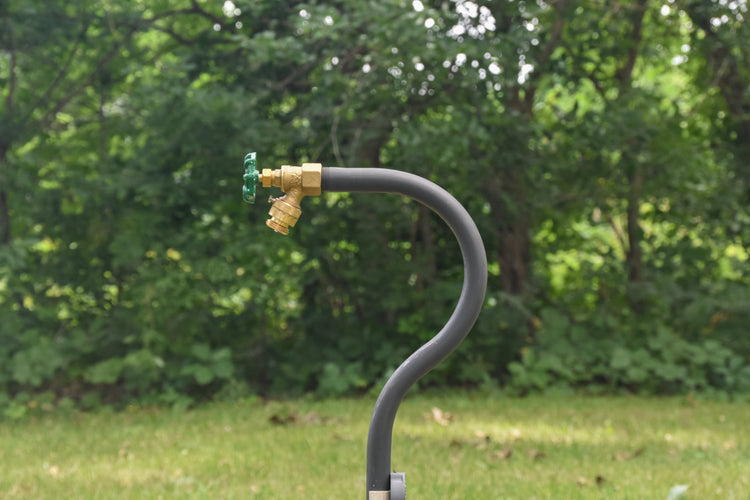 Hide-Drant® Curved Yard Hydrant – Concealed Frost-Proof Water Access for Landscapes