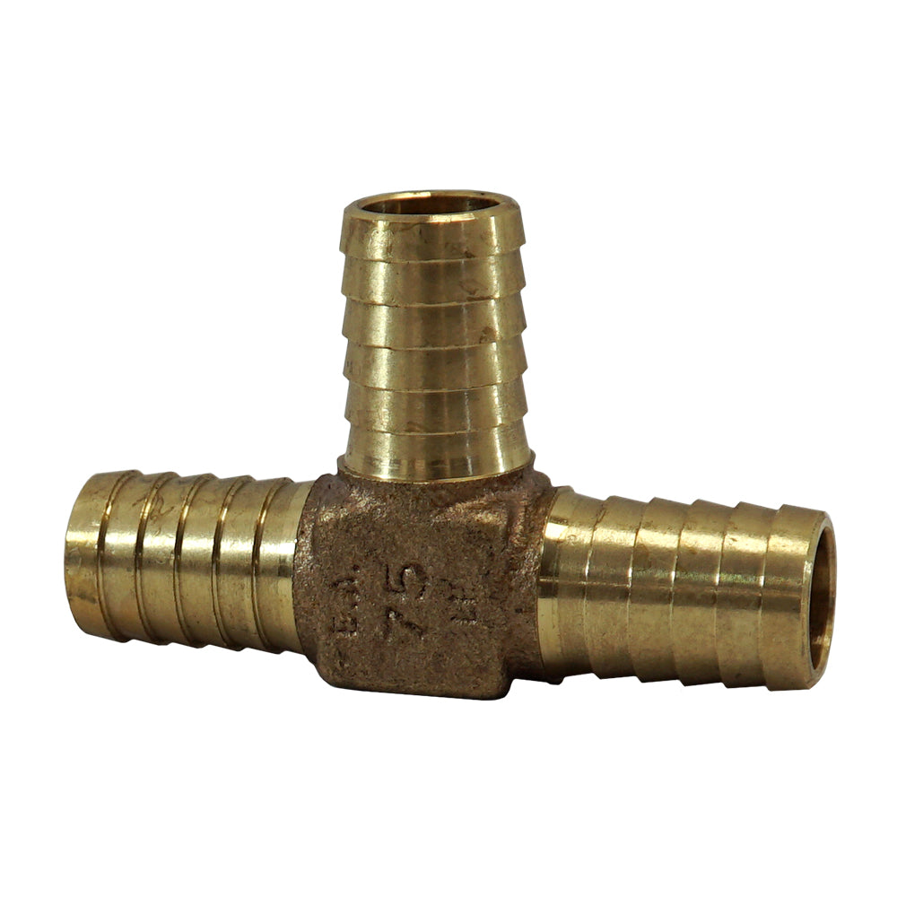 Bronze No-Lead Tee – Plastic Pipe Insert x Insert Fitting | RBDTNL