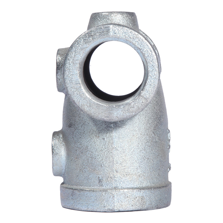 Galvanized Tank Tee – Durable Gray Iron Connector for Water Systems