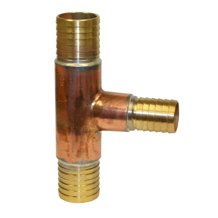 No-Lead Brass Tee Fitting – Durable & Corrosion-Resistant