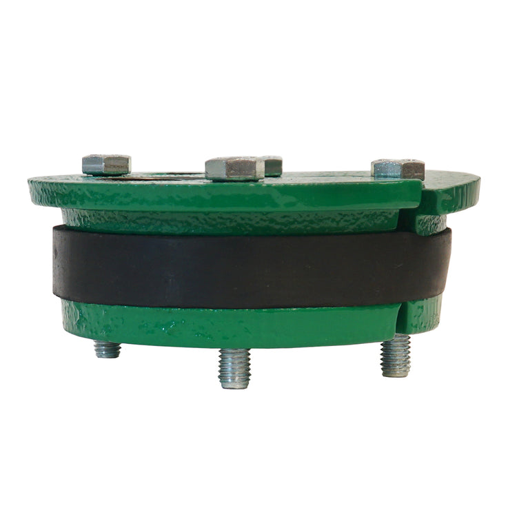 WS Series Cast Iron Well Seal – Single Drop Pipe with Split Top Plate, Cable Tapping & Vent | WS Split