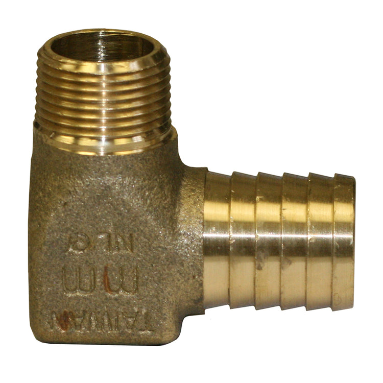 Yellow Brass No-Lead Hydrant Elbow – Durable Plumbing Fitting