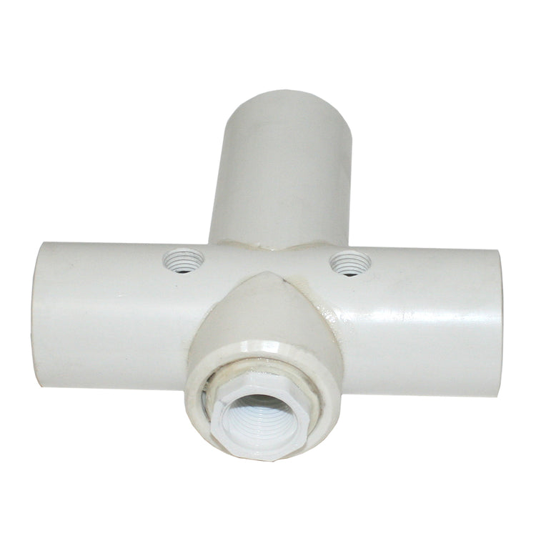 PVC Tank Tee – Durable No-Lead Tee for Pressure Tank Connections