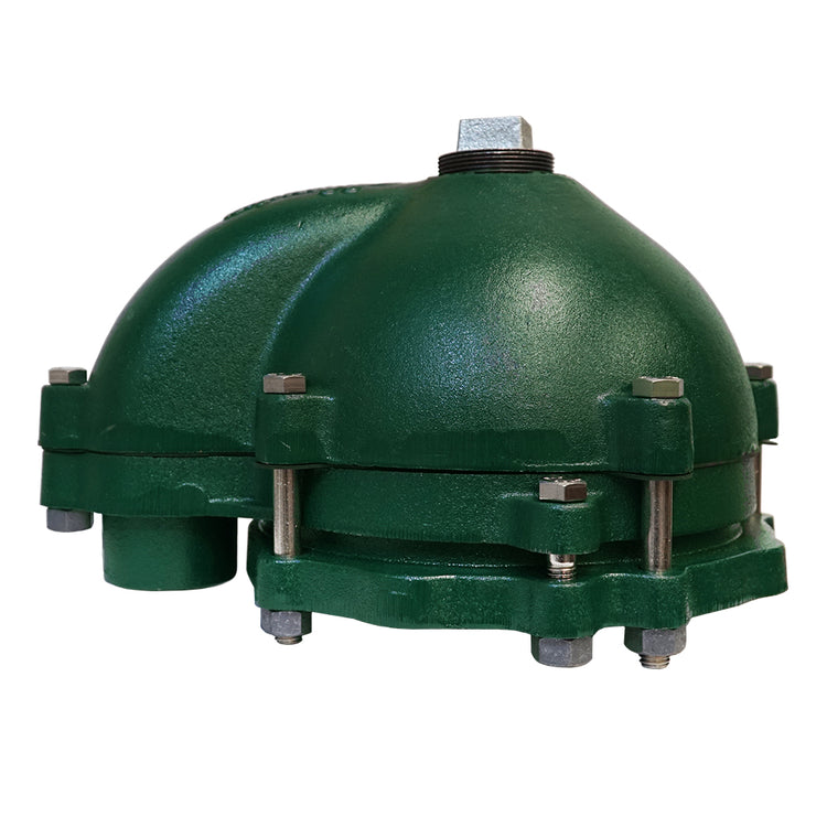 O.D. WCB Series Sanitary Watertight Cap – Conduit Tapping, Vent, Ground Screw | Durable Aluminum Top & PVC Bottom | WCBG