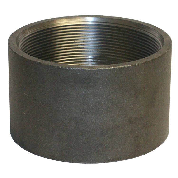 Black Steel Coupling – Heavy-Duty Threaded Pipe Connector for Industrial Applications
