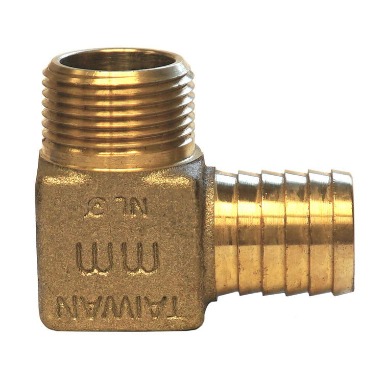 Yellow Brass No-Lead Hydrant Elbow – Durable Plumbing Fitting