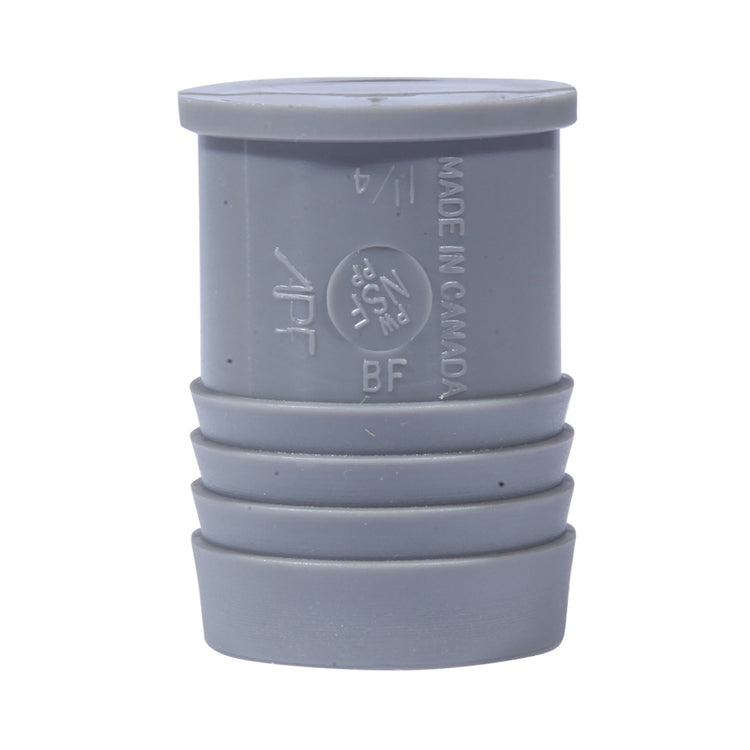 Polyethylene Insert Plug – Durable PE Barbed End Cap for PE Pipe, Black