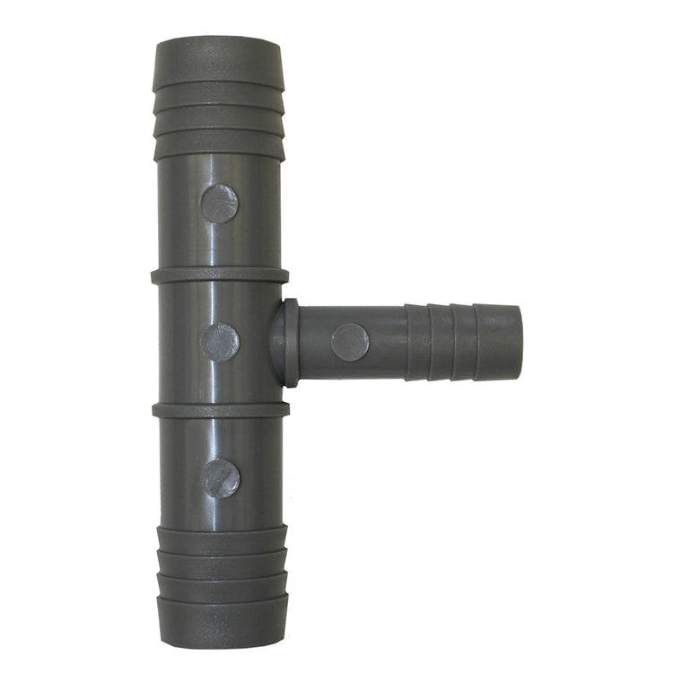 PVC Insert Reducing Tee – Durable, No-Lead Fitting for Flexible Pipe Applications