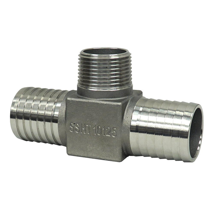 Stainless Steel Hydrant Tee – MIP to Plastic Pipe Connection | SSHT