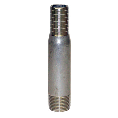 Stainless Steel Venturi Male Adapter – Extra Long | Merrill SSVMA | 304 SS Fitting for Plastic to MIP