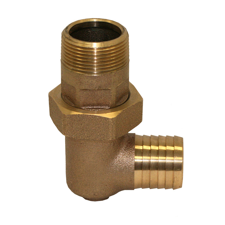 Red Brass Geothermal Union Adapter – Corrosion-Resistant Connector for Ground Loop Systems