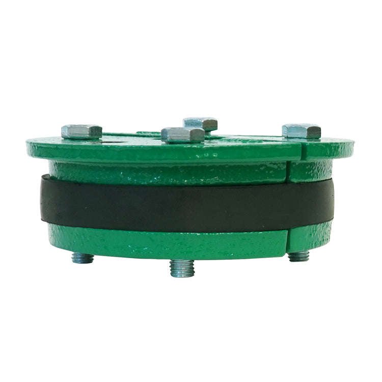 WS Series Cast Iron Well Seal – Single Drop Pipe with Split Top Plate, Cable Tapping & Vent | WS Split